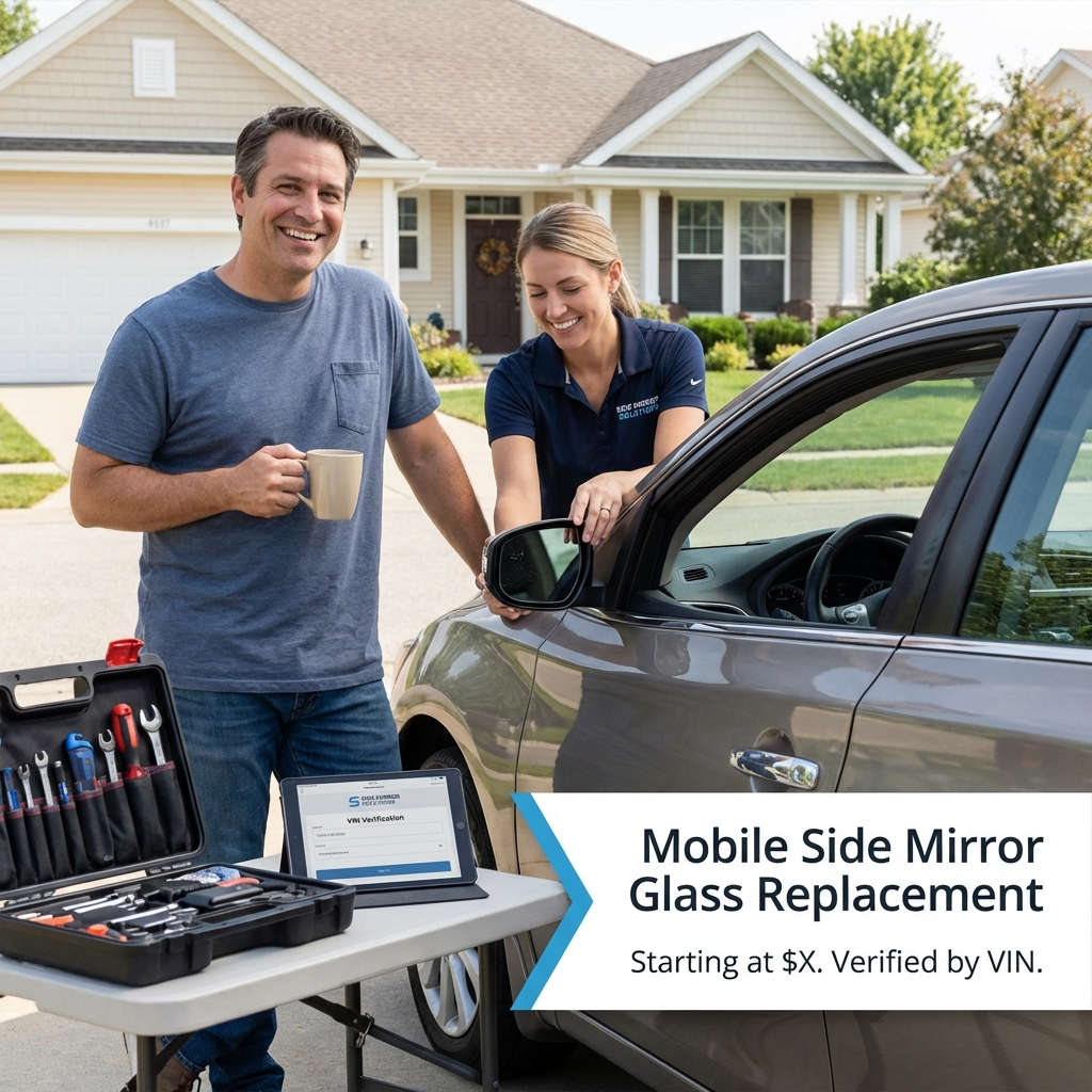 Side Mirror Glass Replacement